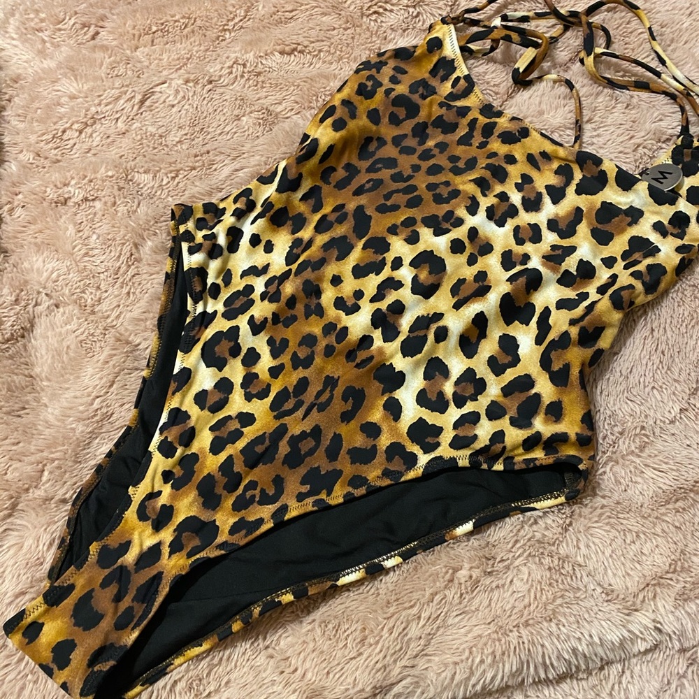 Leopard One Piece Swimwear Forever 21